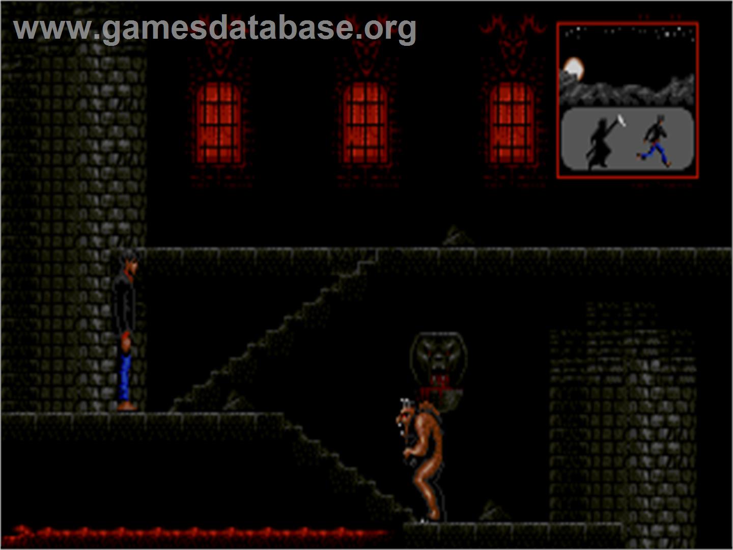 Dylan Dog 2 - Ritorno Al Crepuscolo - Commodore Amiga - Artwork - In Game