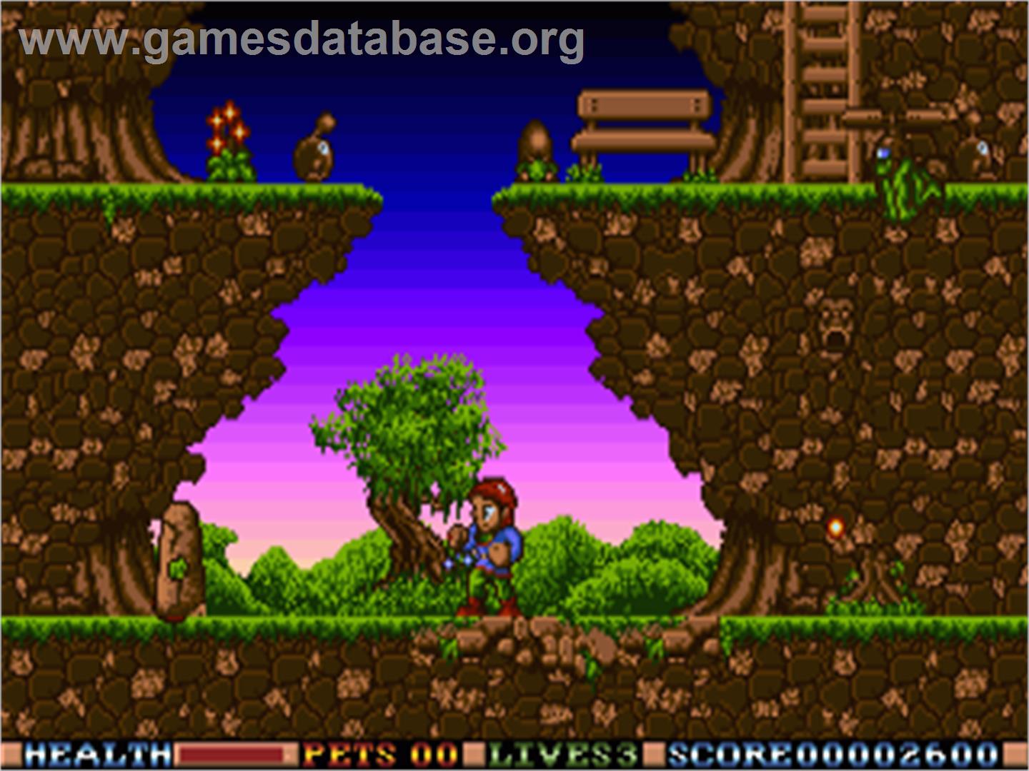 Elf (microvalue) - Commodore Amiga - Artwork - In Game