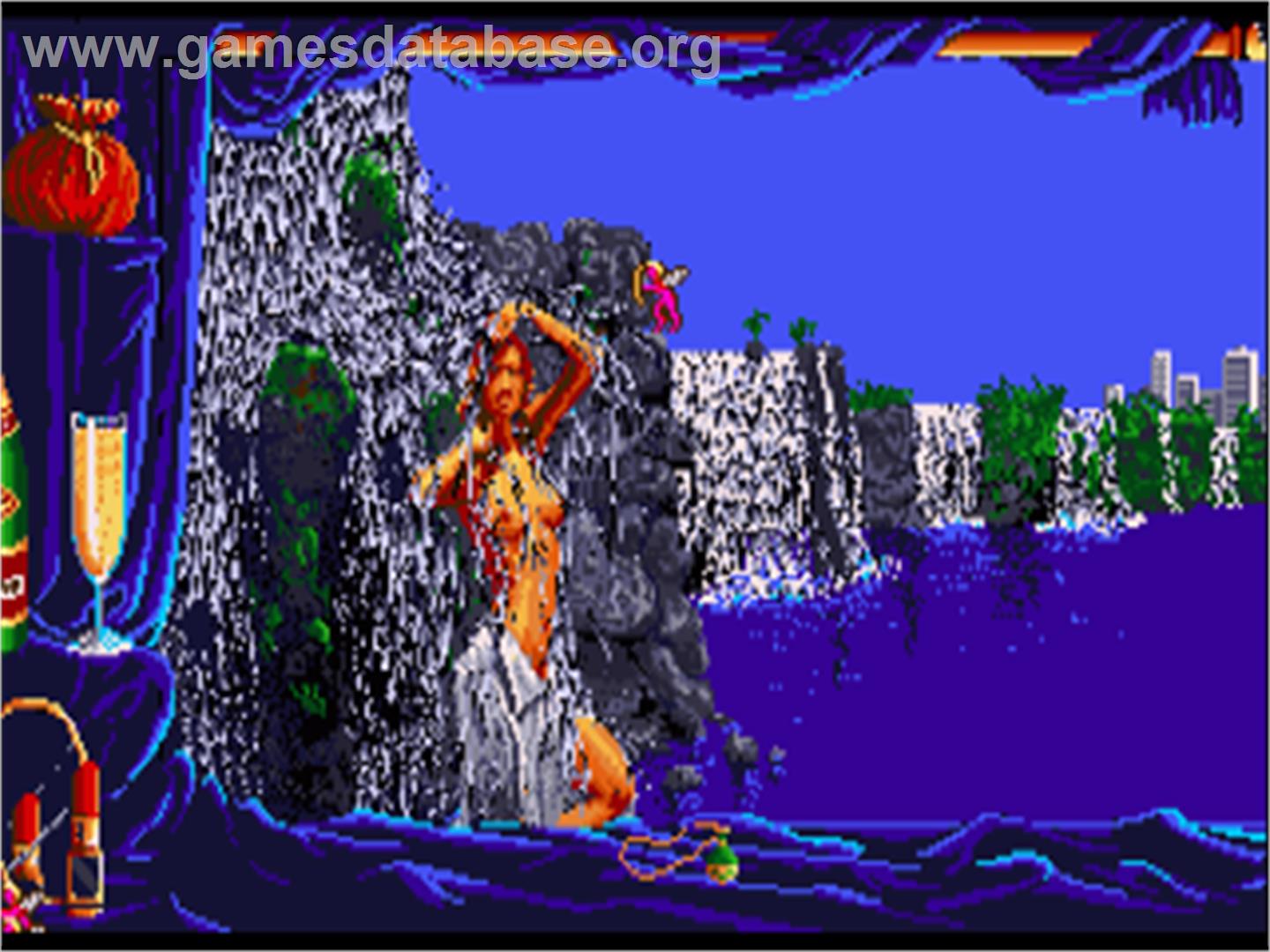 Emmanuelle: A Game of Eroticism - Commodore Amiga - Artwork - In Game