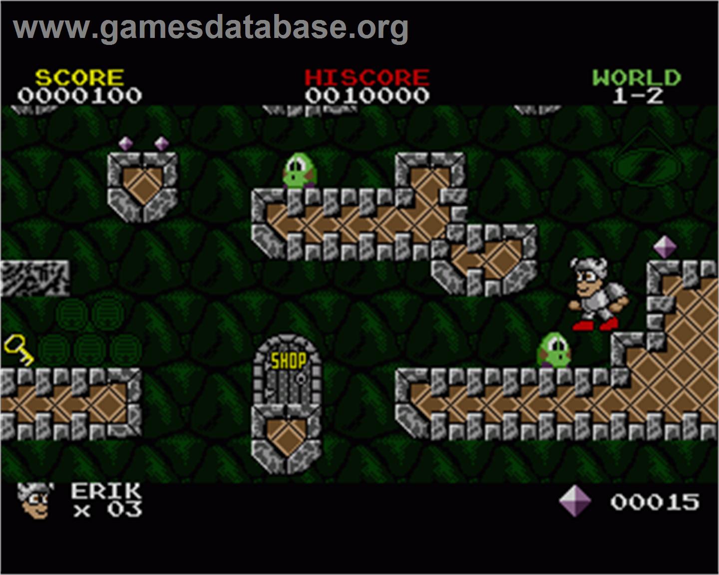 Erik - Commodore Amiga - Artwork - In Game