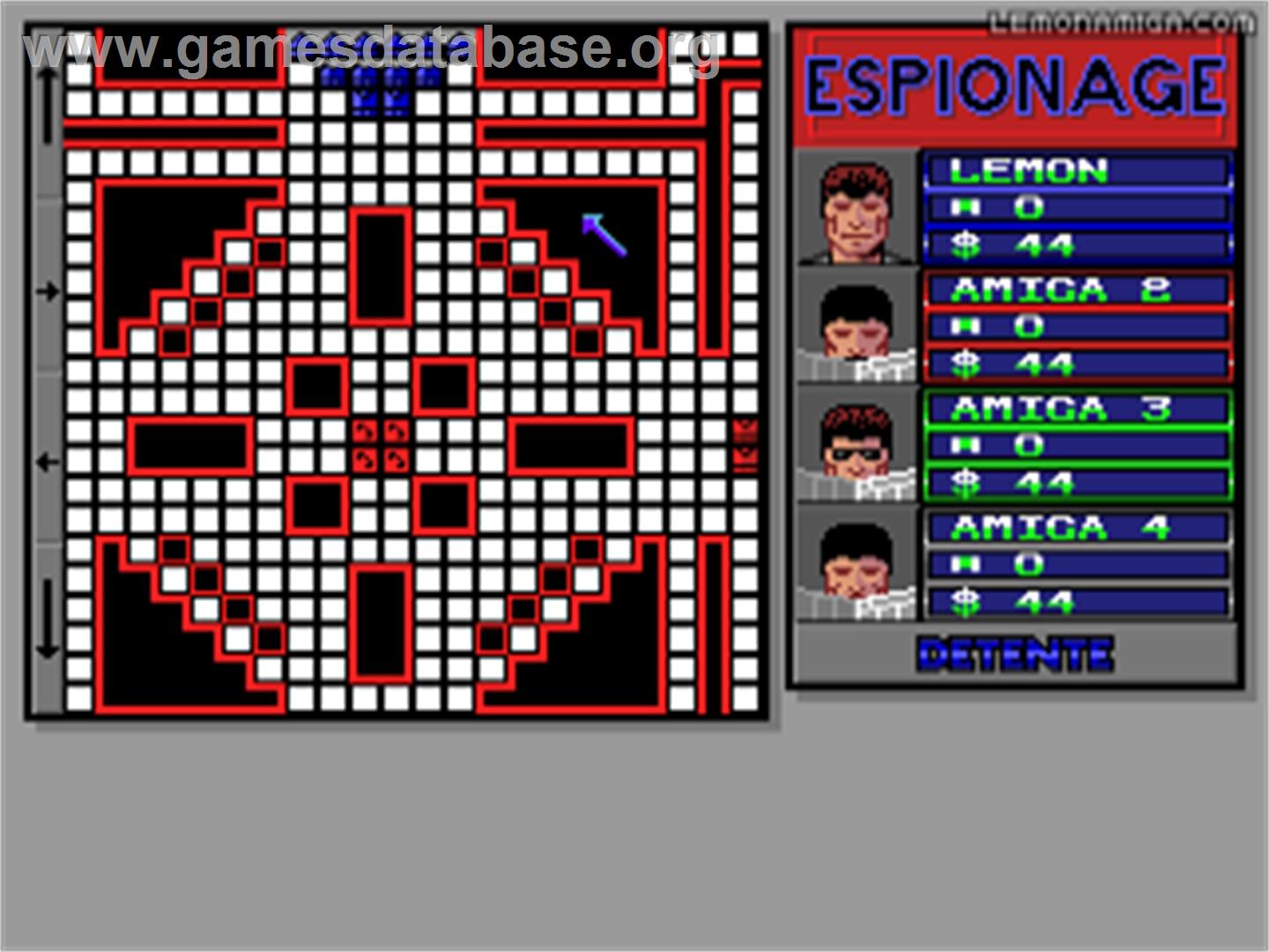 Espionage - Commodore Amiga - Artwork - In Game