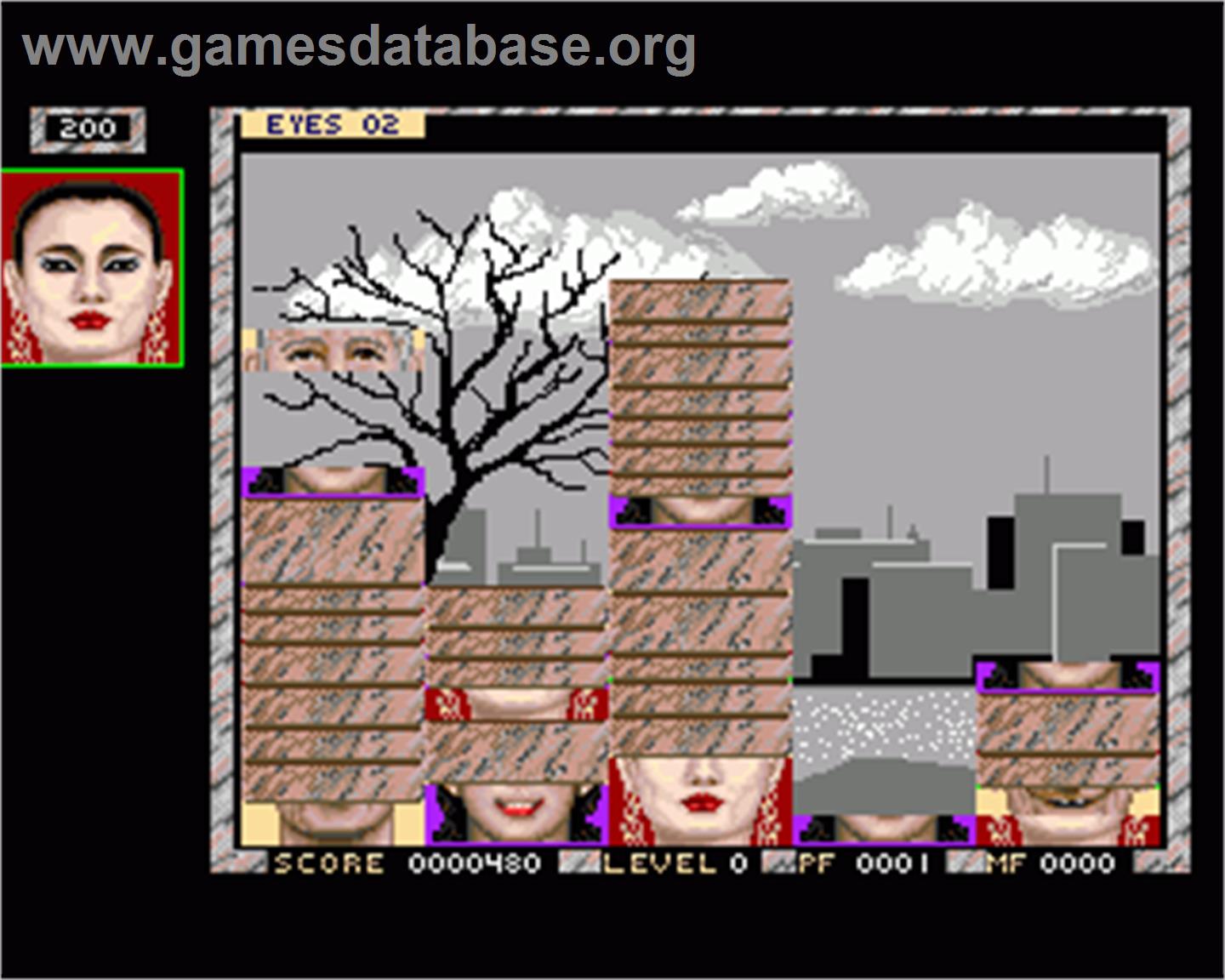 Faces ... Tris 3 - Commodore Amiga - Artwork - In Game