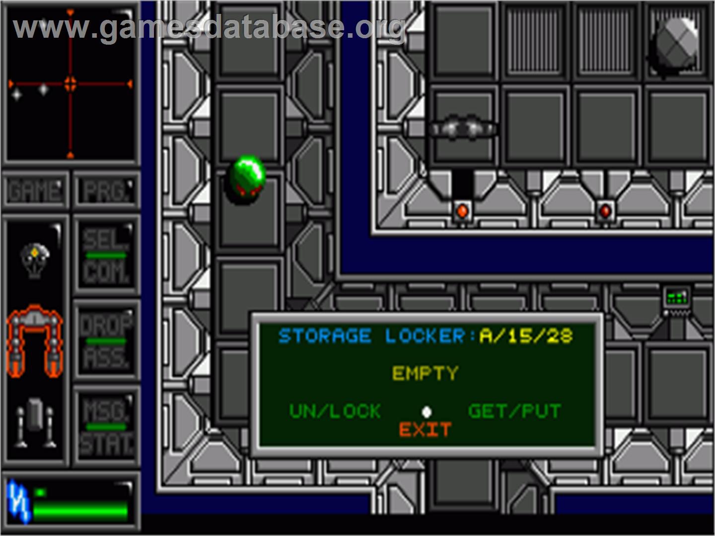 First Contact - Commodore Amiga - Artwork - In Game