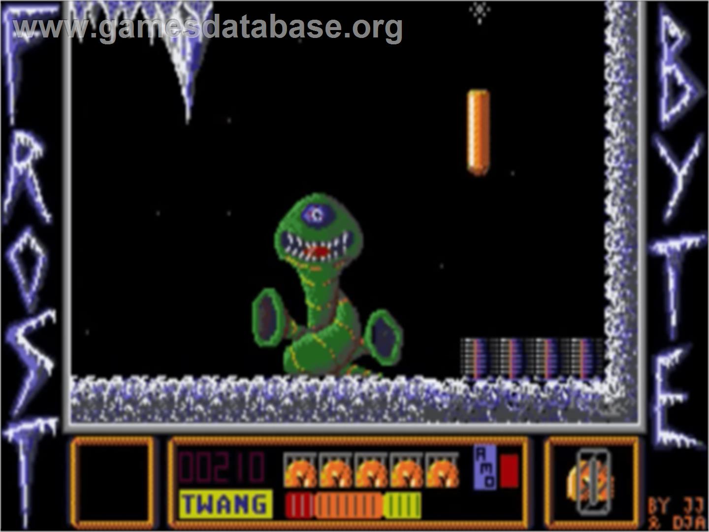 Frost Byte - Commodore Amiga - Artwork - In Game