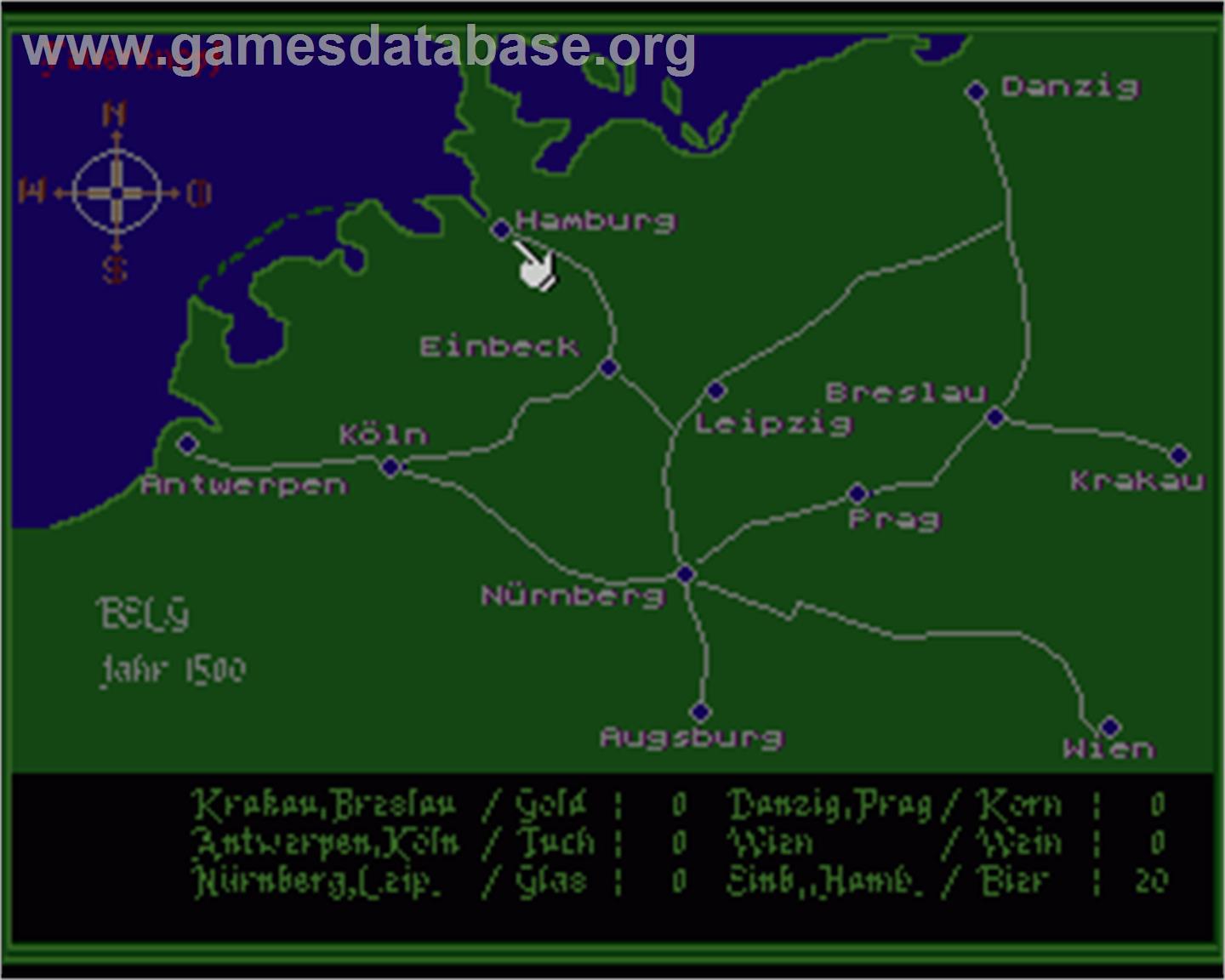 Fugger - Commodore Amiga - Artwork - In Game