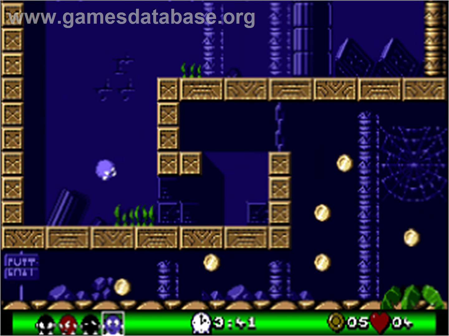 Fury Of The Furries - Commodore Amiga - Artwork - In Game