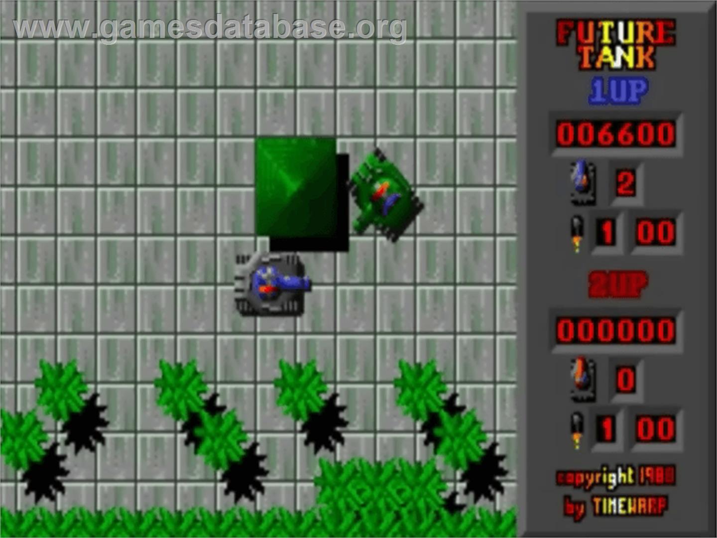 Future Tank - Commodore Amiga - Artwork - In Game