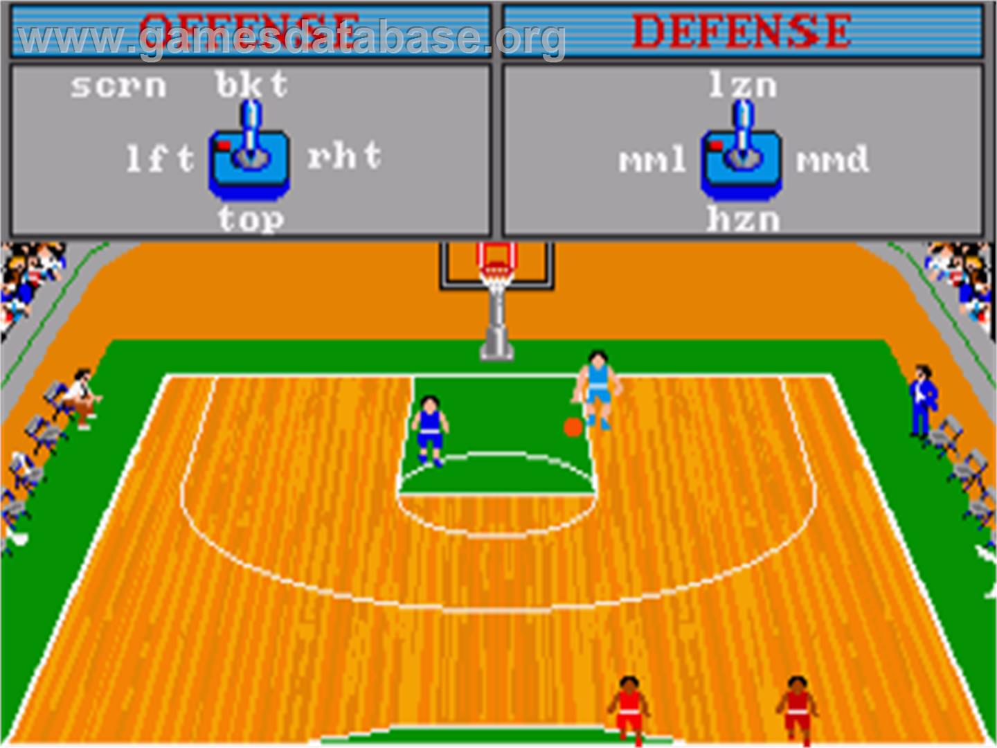 GBA Championship Basketball: Two-on-Two - Commodore Amiga - Artwork - In Game