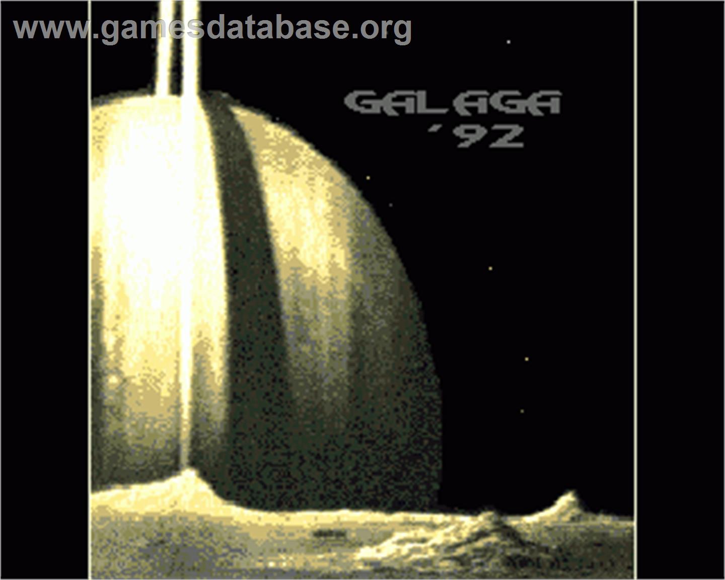 Galaga '92 - Commodore Amiga - Artwork - In Game