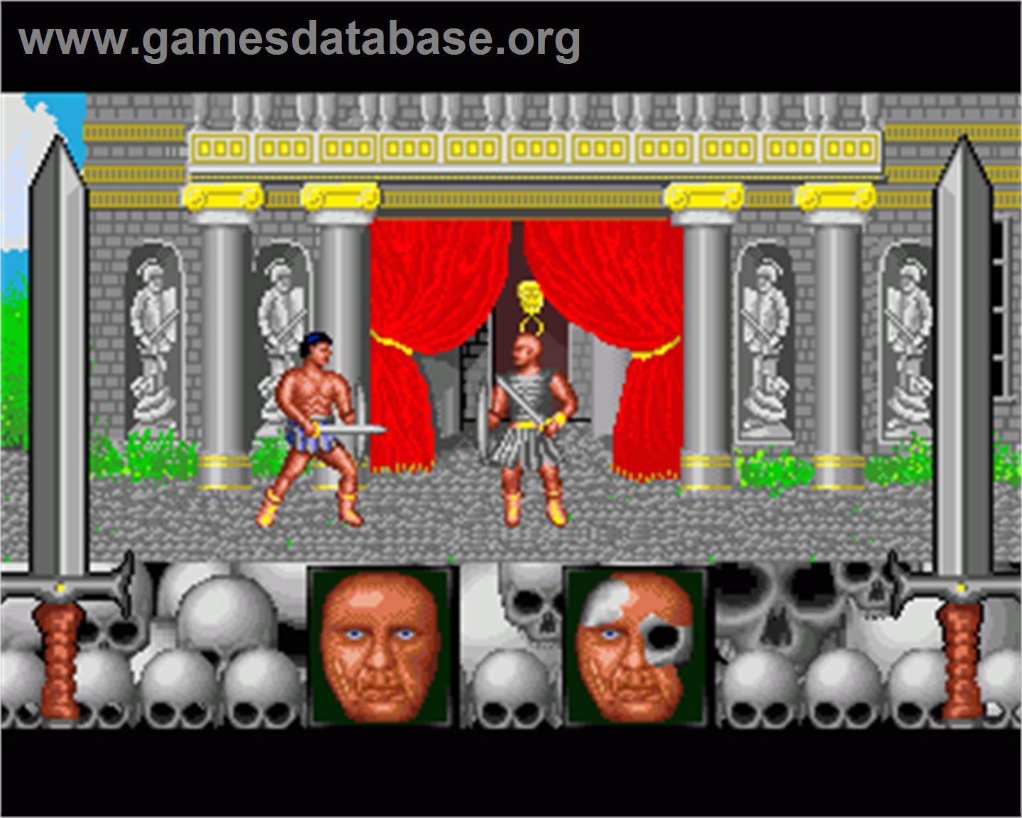 Gladiators - Commodore Amiga - Artwork - In Game
