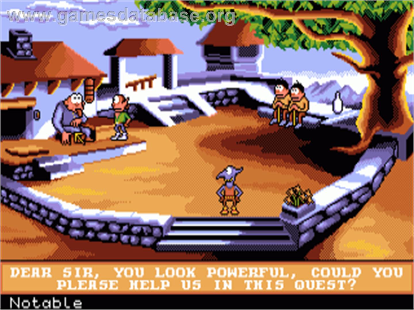 Gobliins 2 - The Prince Buffoon - Commodore Amiga - Artwork - In Game