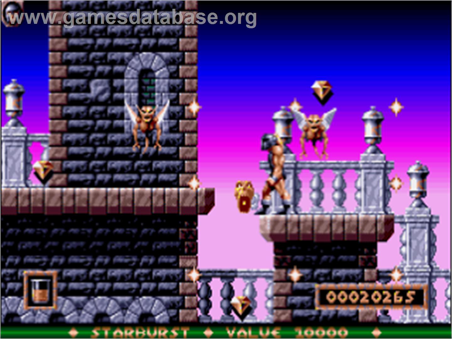 Gods - Commodore Amiga - Artwork - In Game