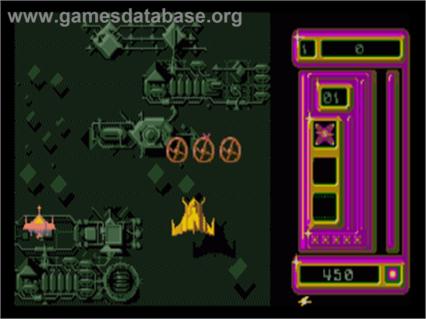 Goldrunner - Commodore Amiga - Artwork - In Game