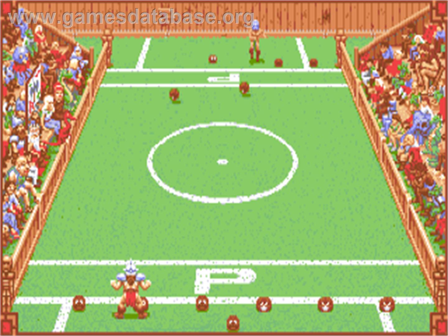 Grand Monster Slam - Commodore Amiga - Artwork - In Game