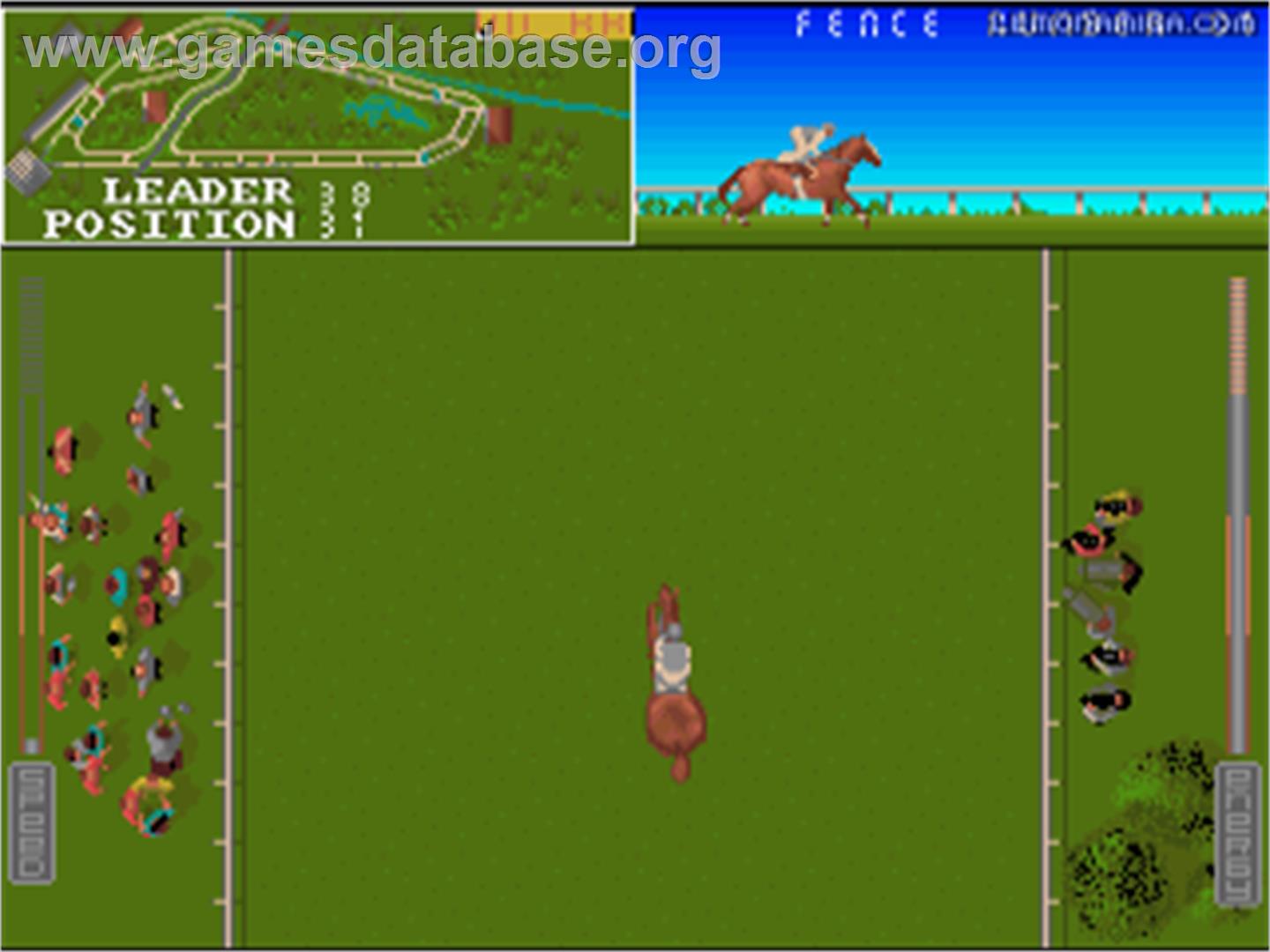 Grand National - Commodore Amiga - Artwork - In Game