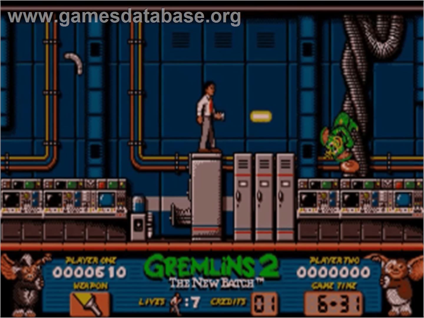 Gremlins 2 - The New Batch - Commodore Amiga - Artwork - In Game