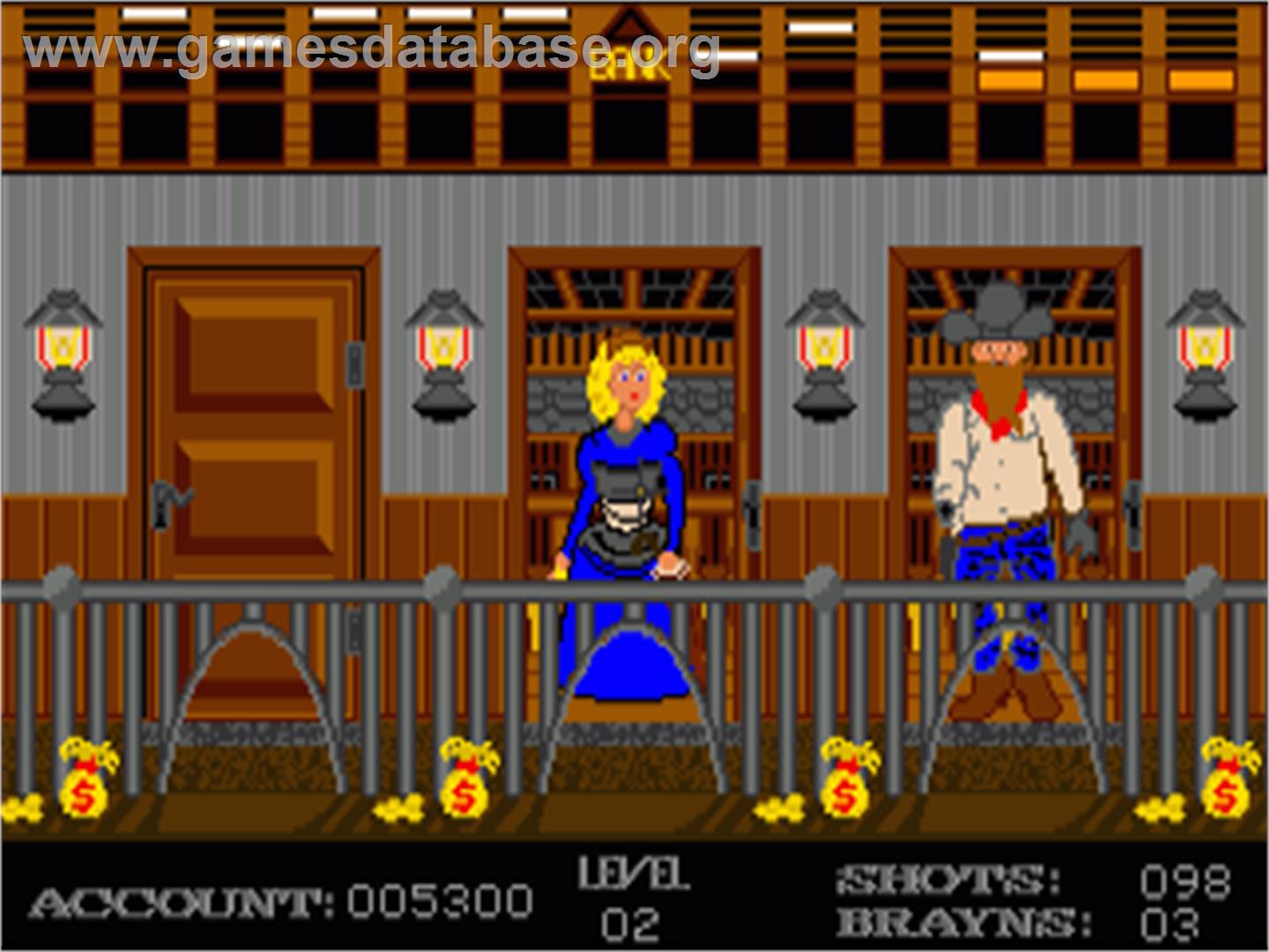 Gunshoot - Commodore Amiga - Artwork - In Game