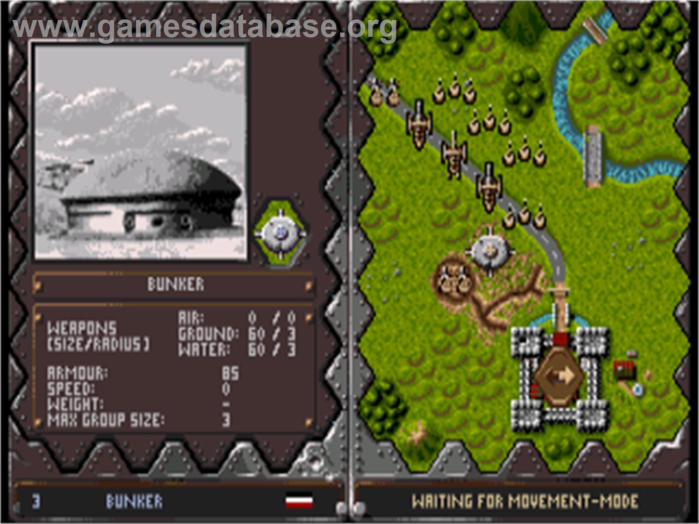 Historyline: 1914 - 1918 - Commodore Amiga - Artwork - In Game