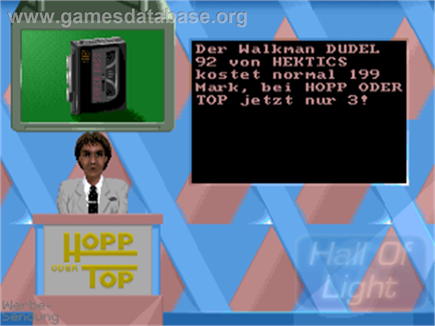 Hopp Oder Topp - Commodore Amiga - Artwork - In Game