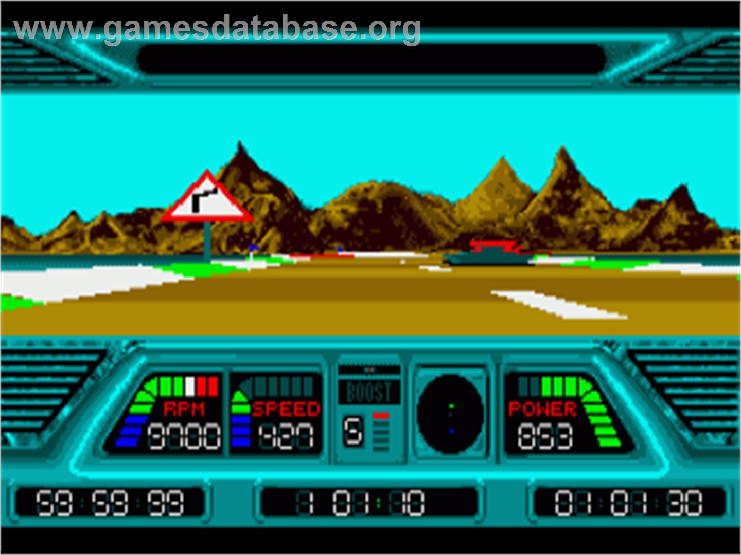 Hoversprint - Commodore Amiga - Artwork - In Game