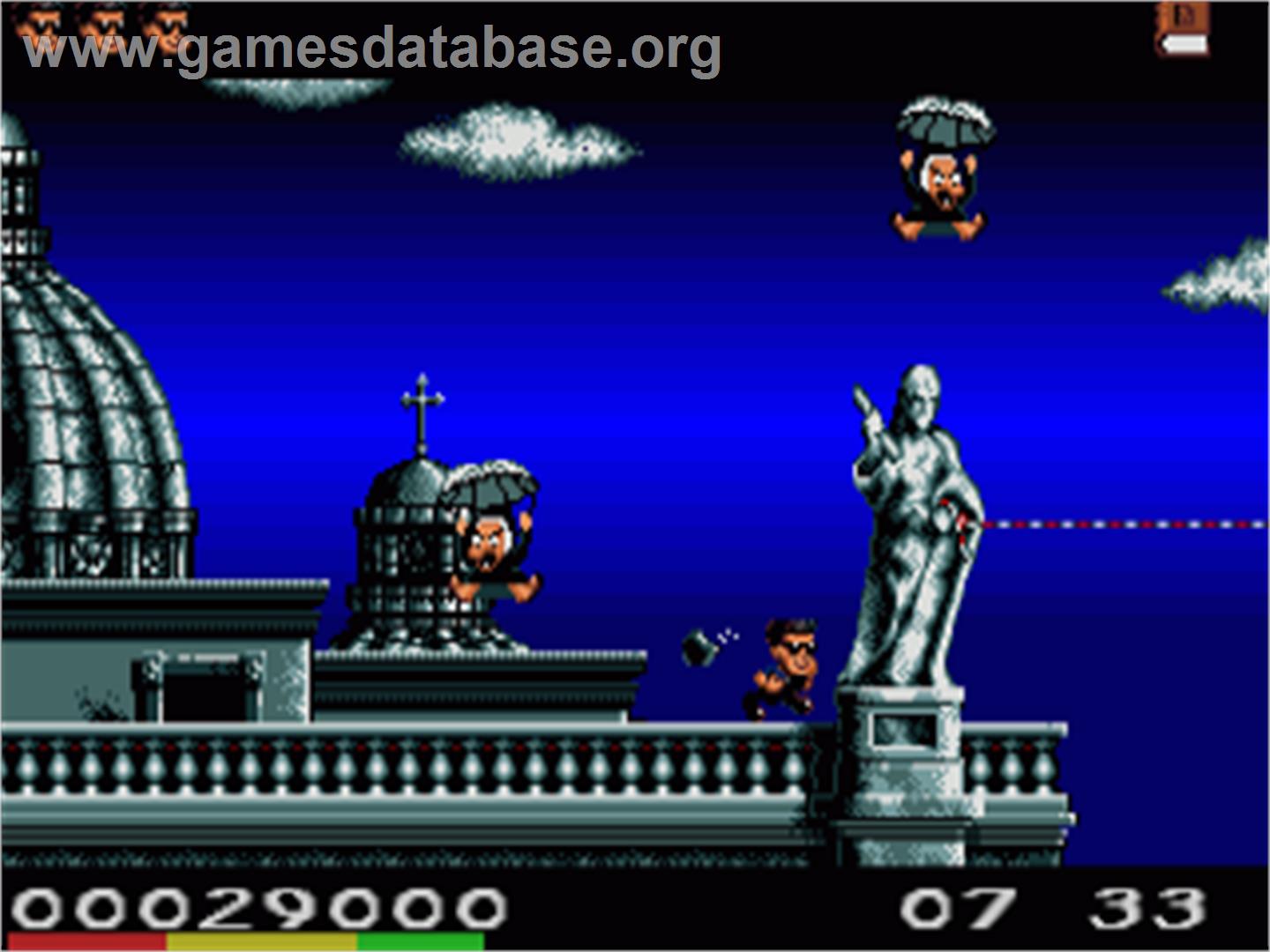 Hudson Hawk - Commodore Amiga - Artwork - In Game