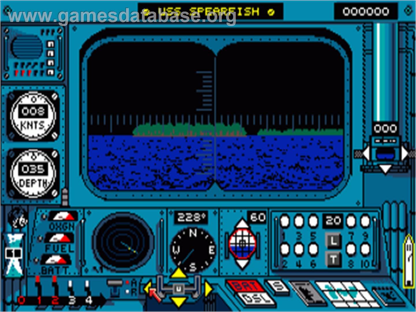Hunter Killer - Commodore Amiga - Artwork - In Game