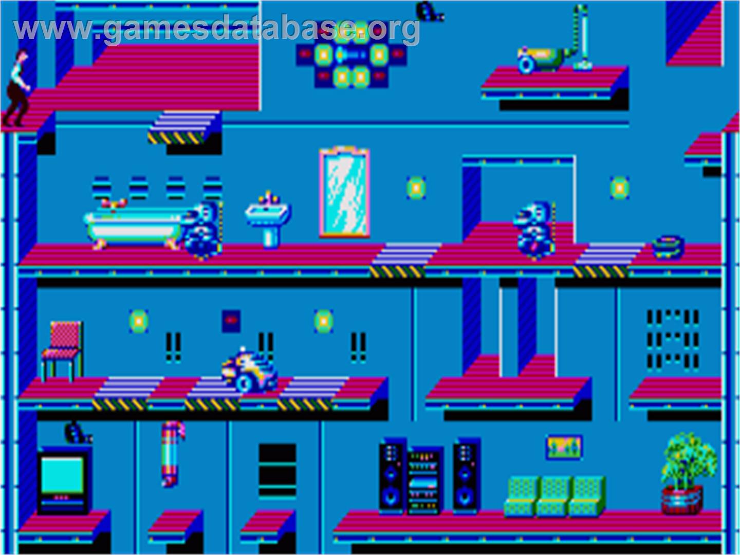 Impossible Mission 2 - Commodore Amiga - Artwork - In Game