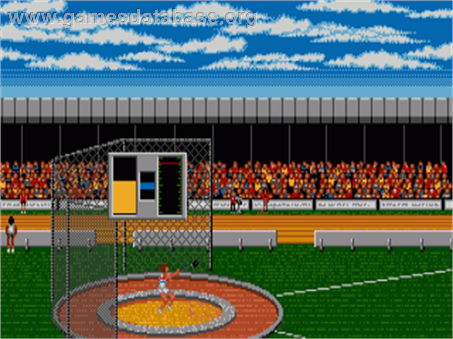 International Championship Athletics - Commodore Amiga - Artwork - In Game