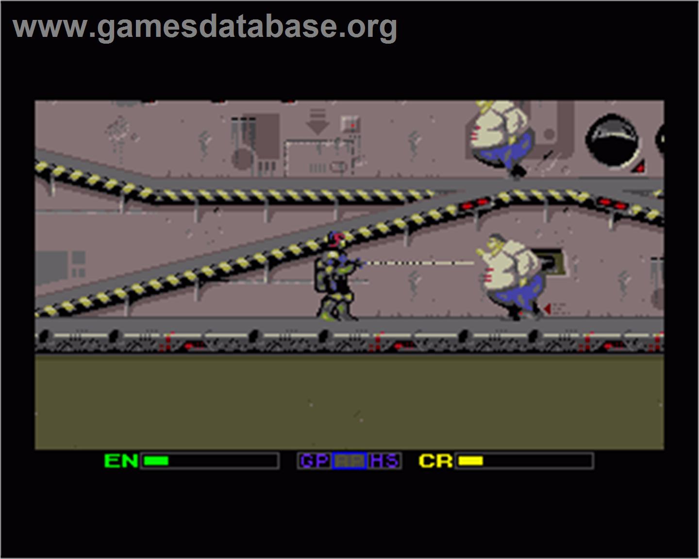 Judge Dredd - Commodore Amiga - Artwork - In Game