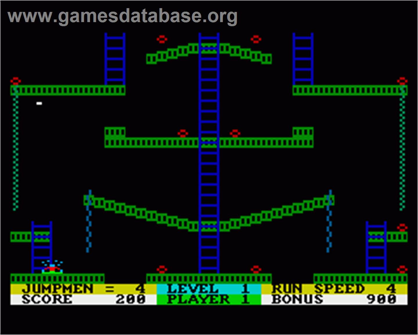 Jumpman Junior - Commodore Amiga - Artwork - In Game