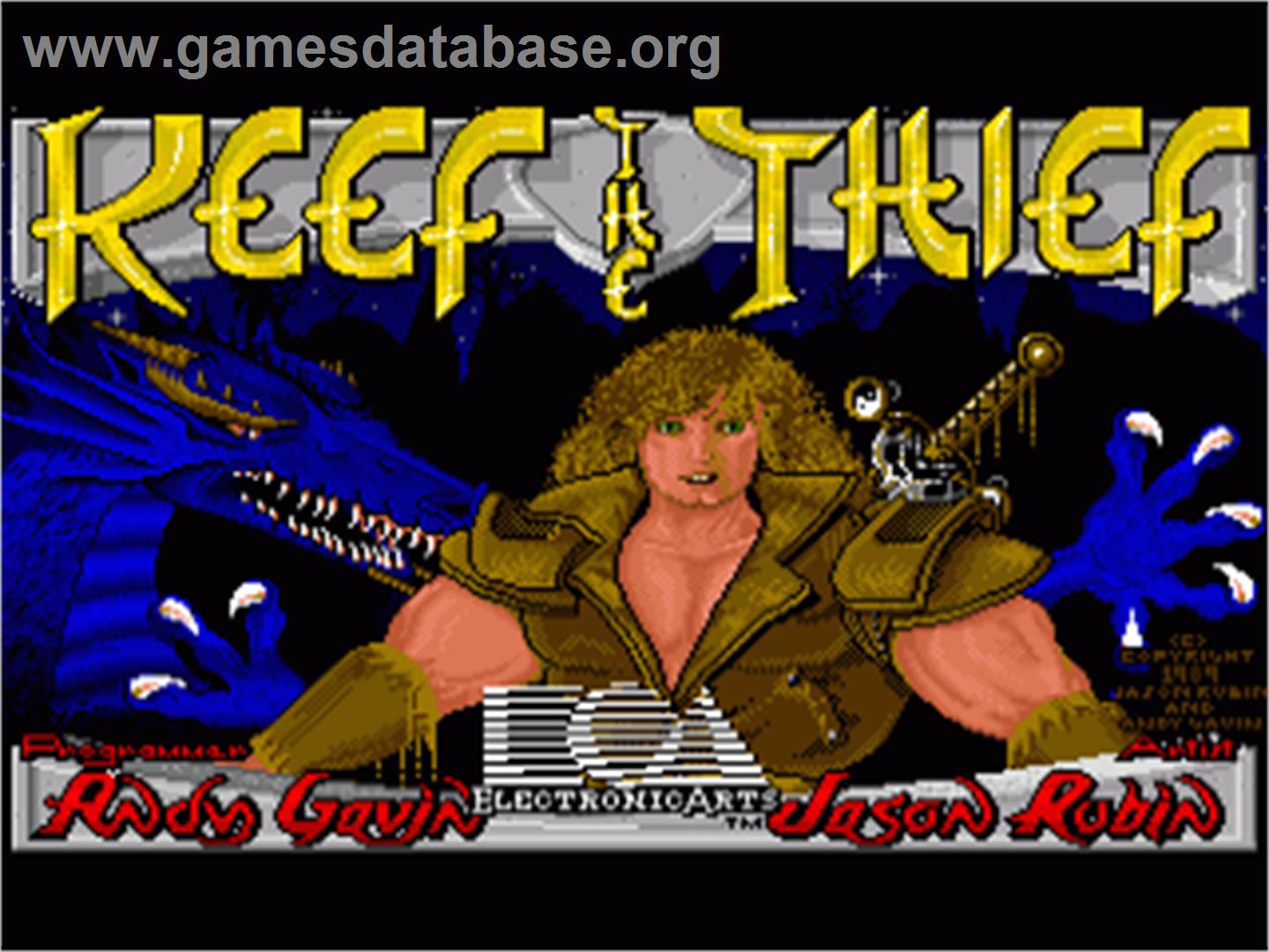 Keef the Thief: A Boy and His Lockpick - Commodore Amiga - Artwork - In Game