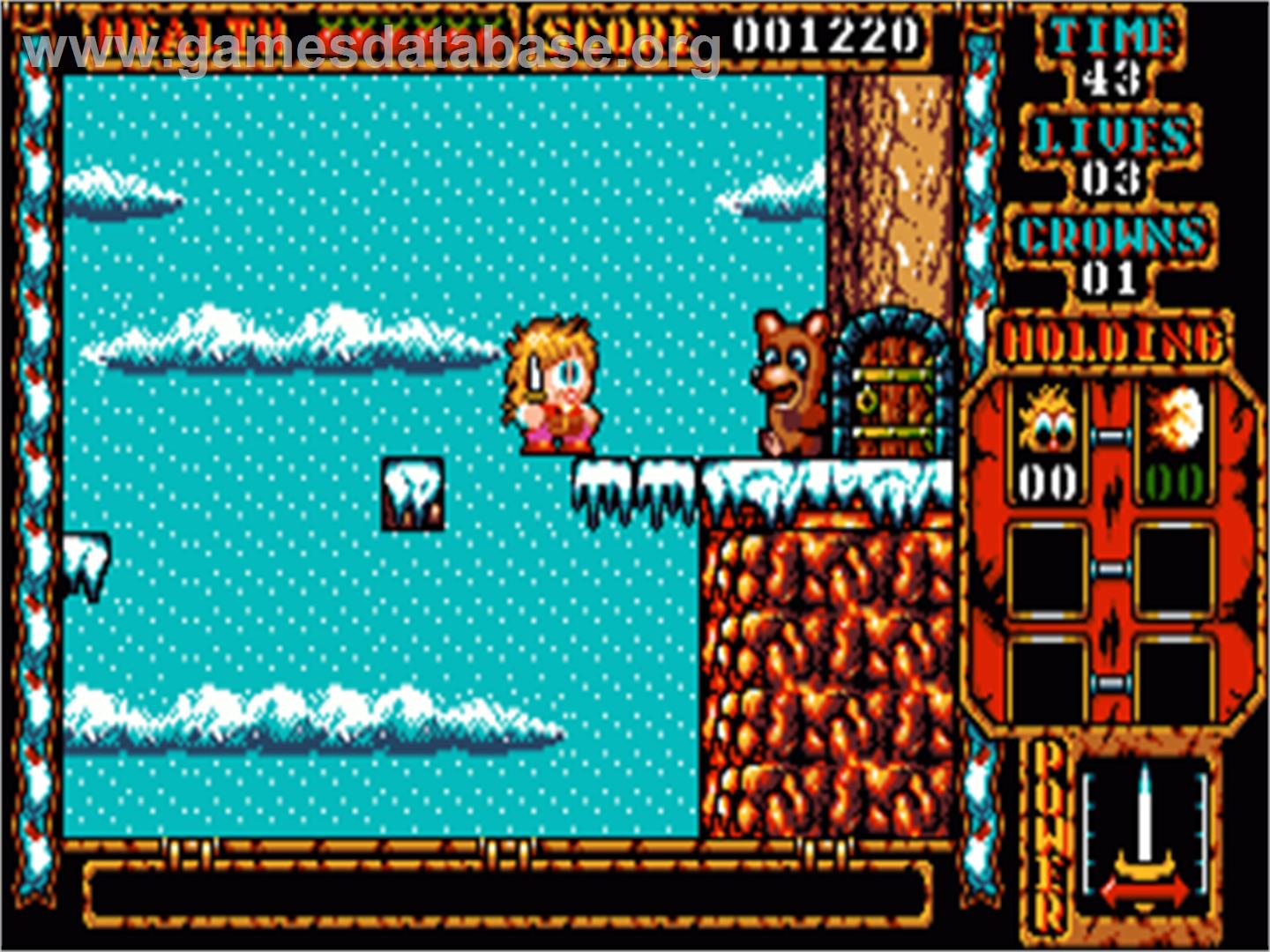 Kid Gloves II: The Journey Back - Commodore Amiga - Artwork - In Game