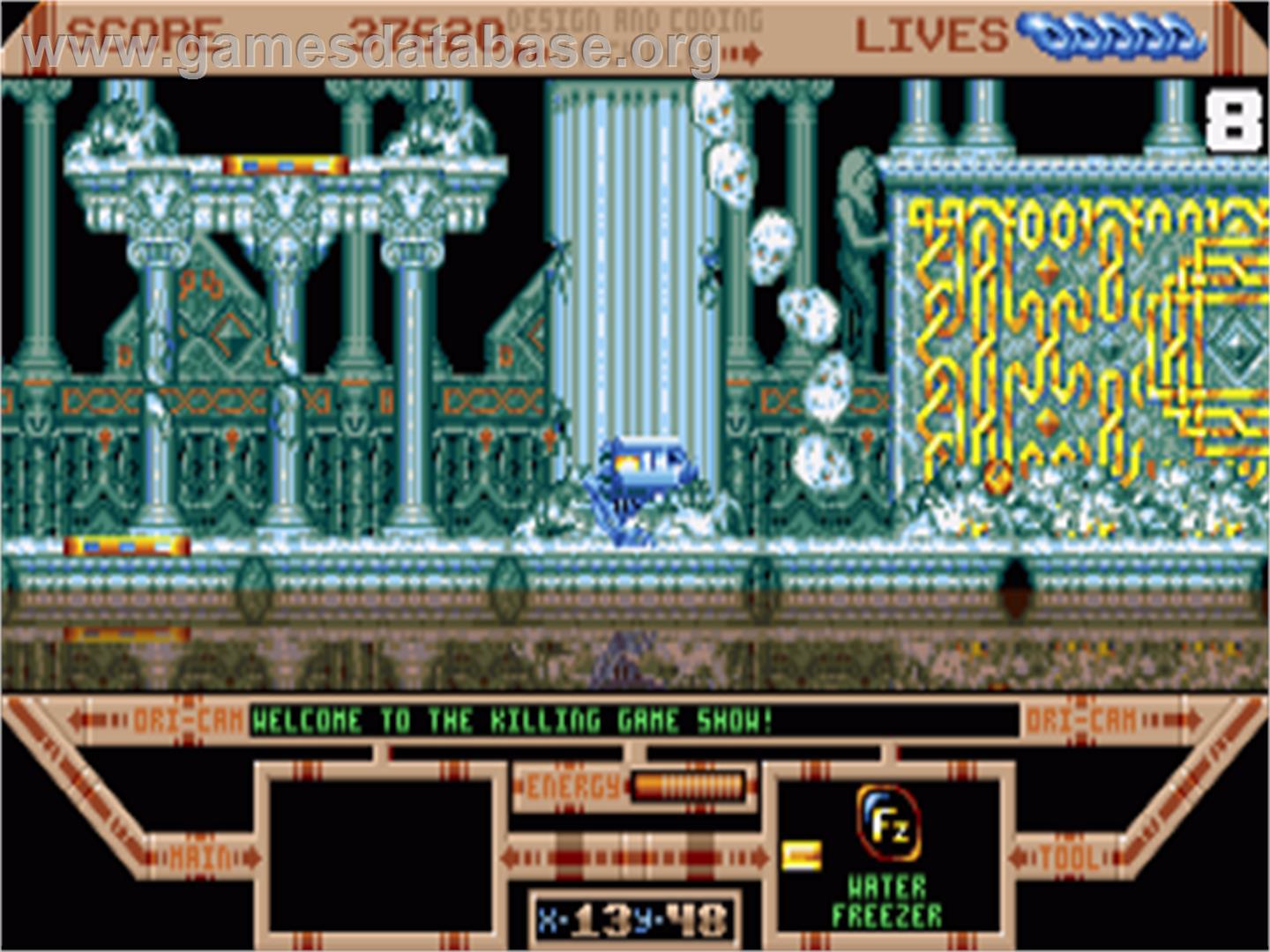 Killing Game Show - Commodore Amiga - Artwork - In Game