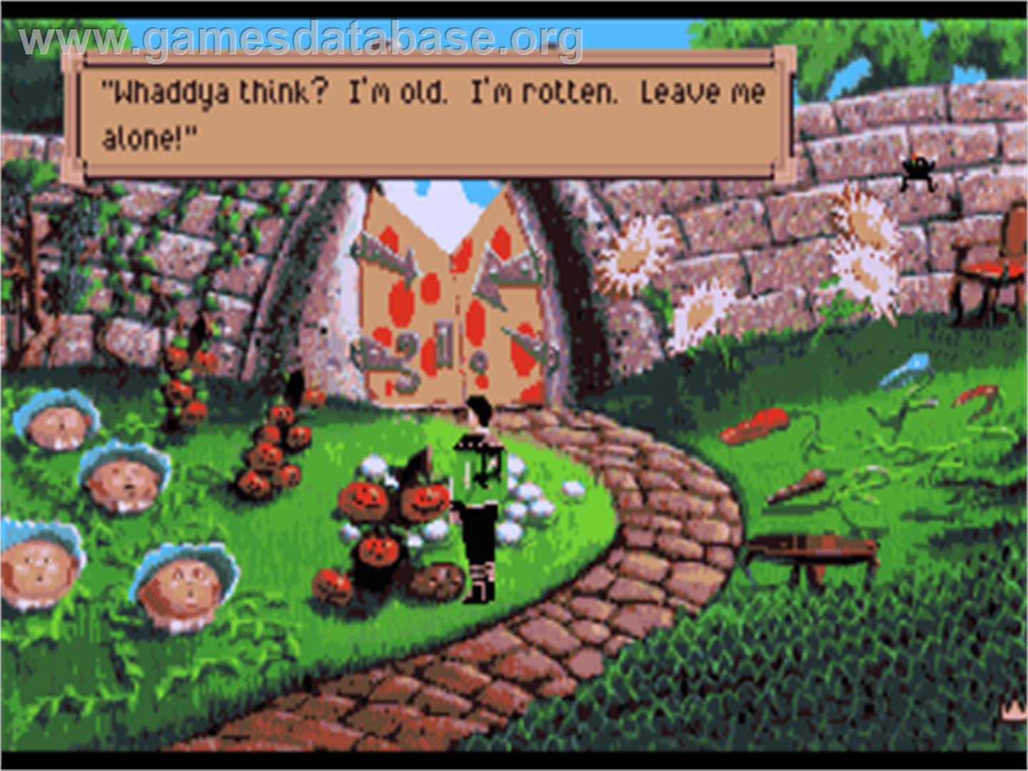 King's Quest VI: Heir Today, Gone Tomorrow - Commodore Amiga - Artwork - In Game