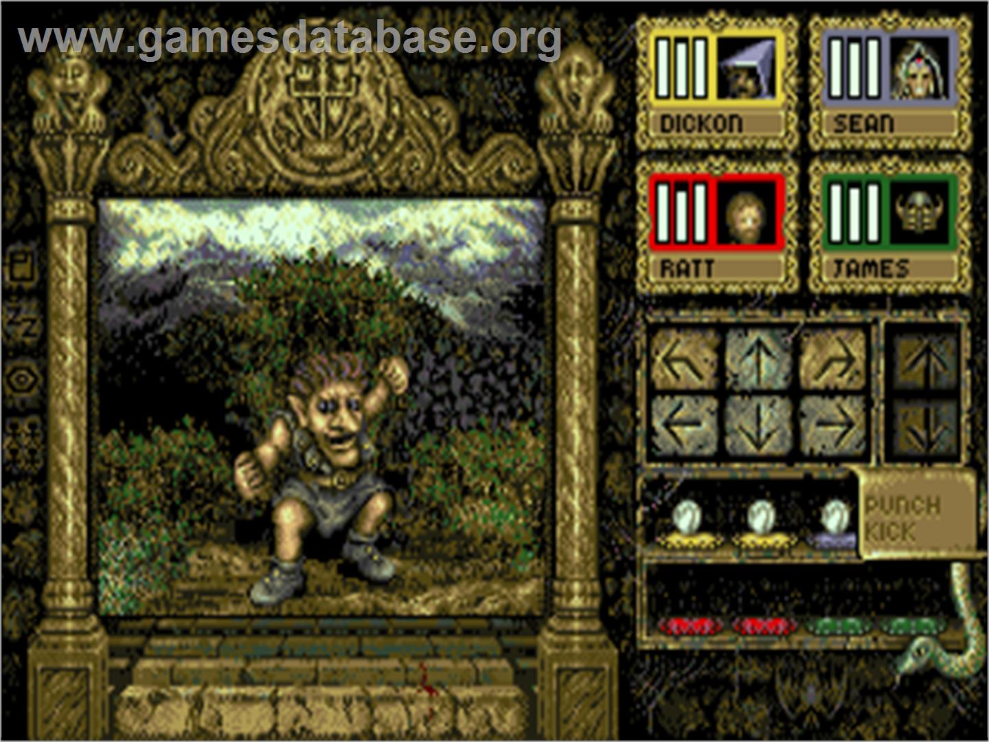Knightmare - Commodore Amiga - Artwork - In Game