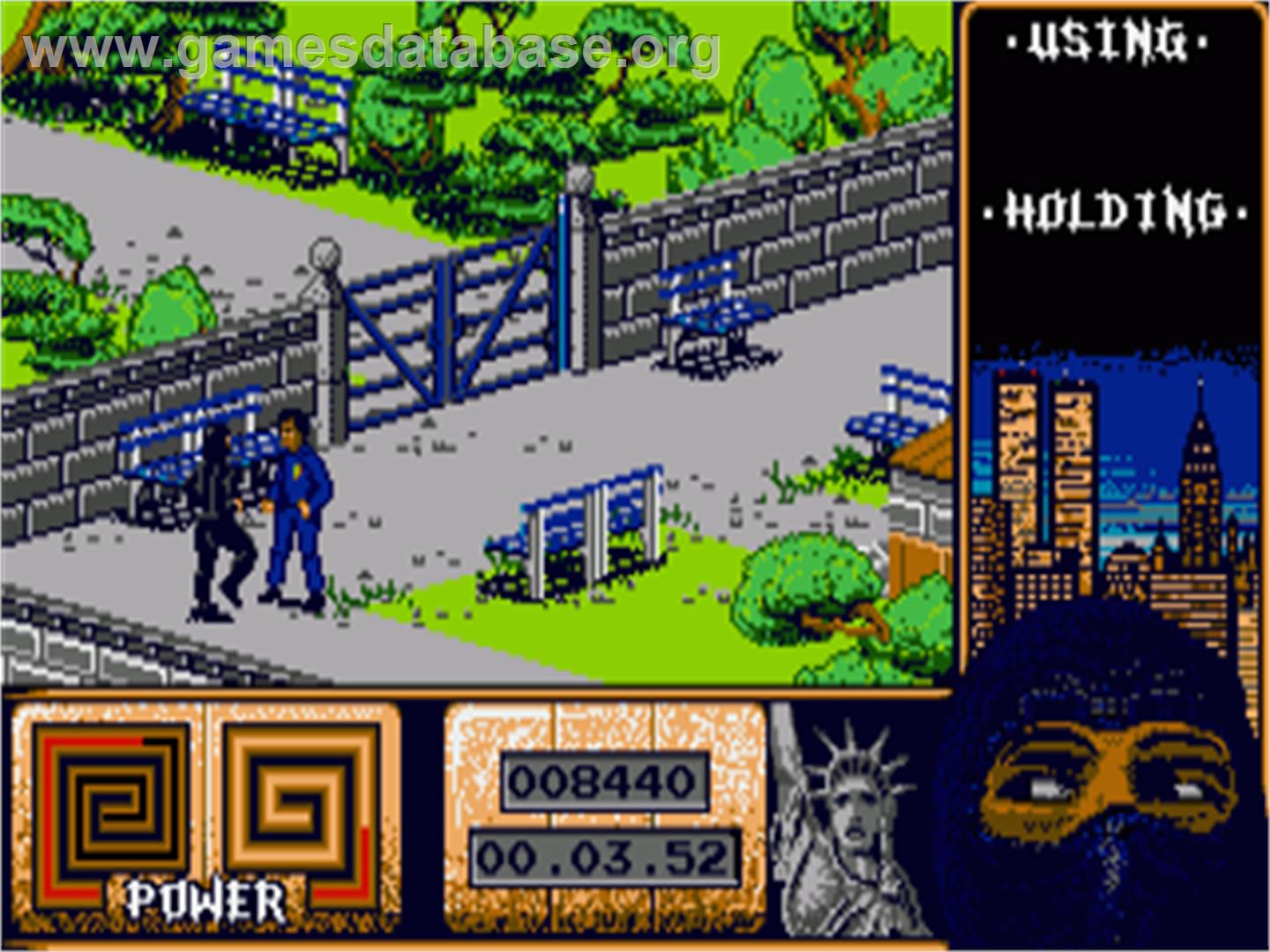 Last Ninja 2 - Commodore Amiga - Artwork - In Game