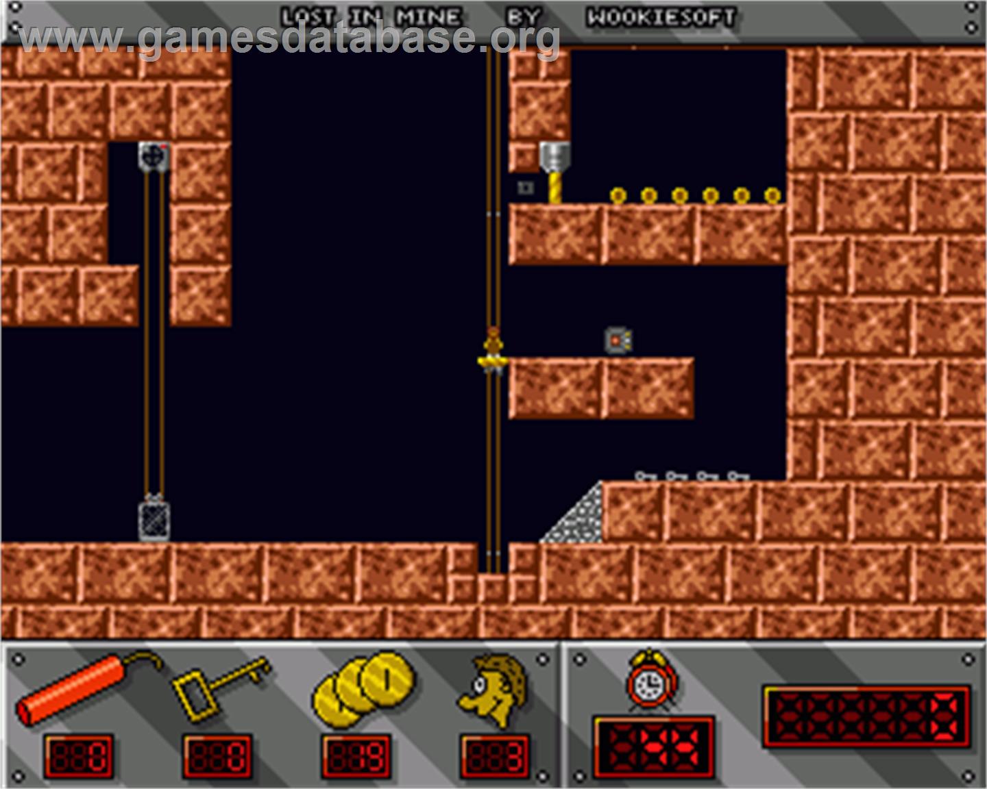 Lost In Mine - Commodore Amiga - Artwork - In Game