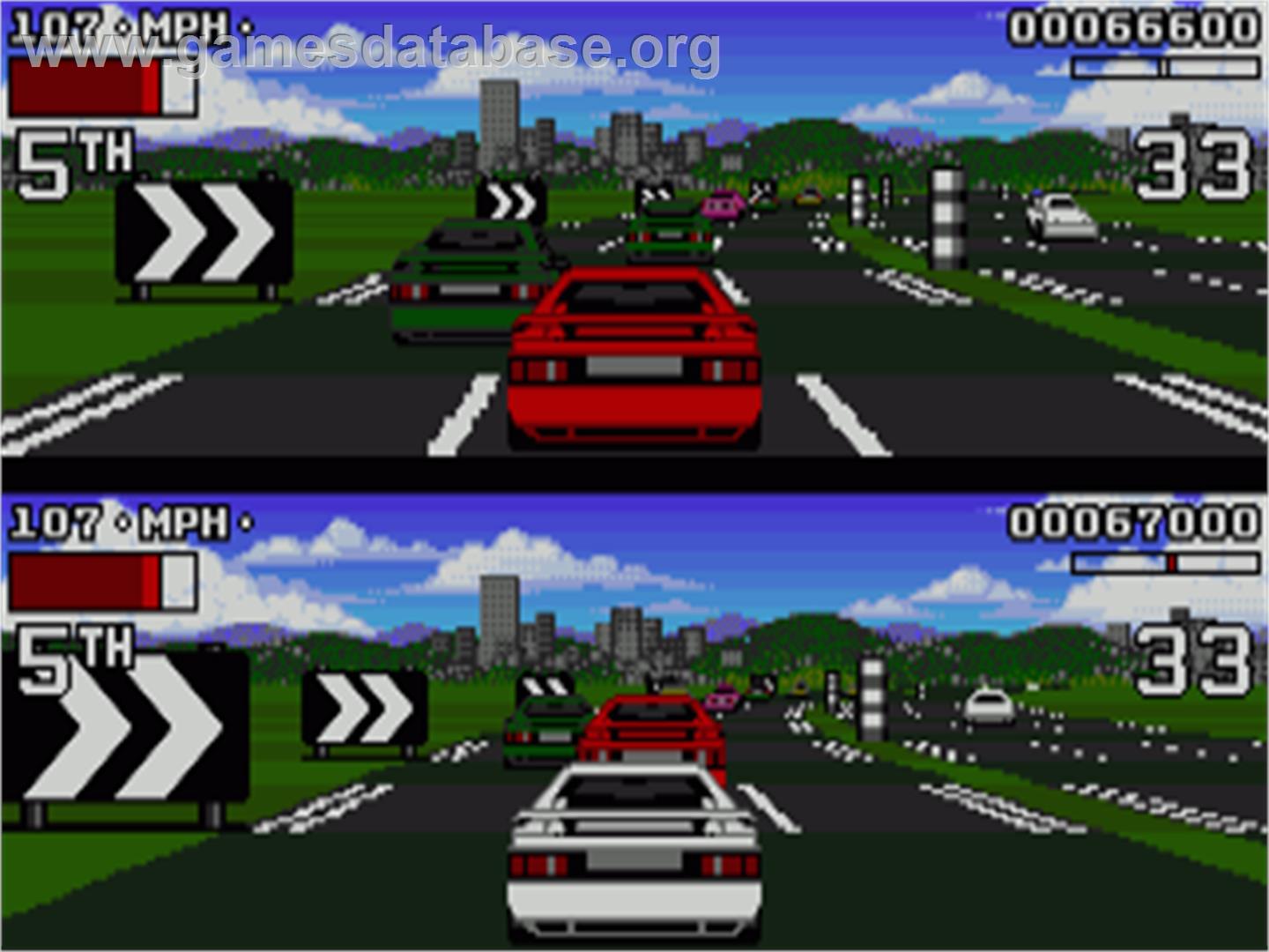 Lotus Turbo Challenge 2 - Commodore Amiga - Artwork - In Game