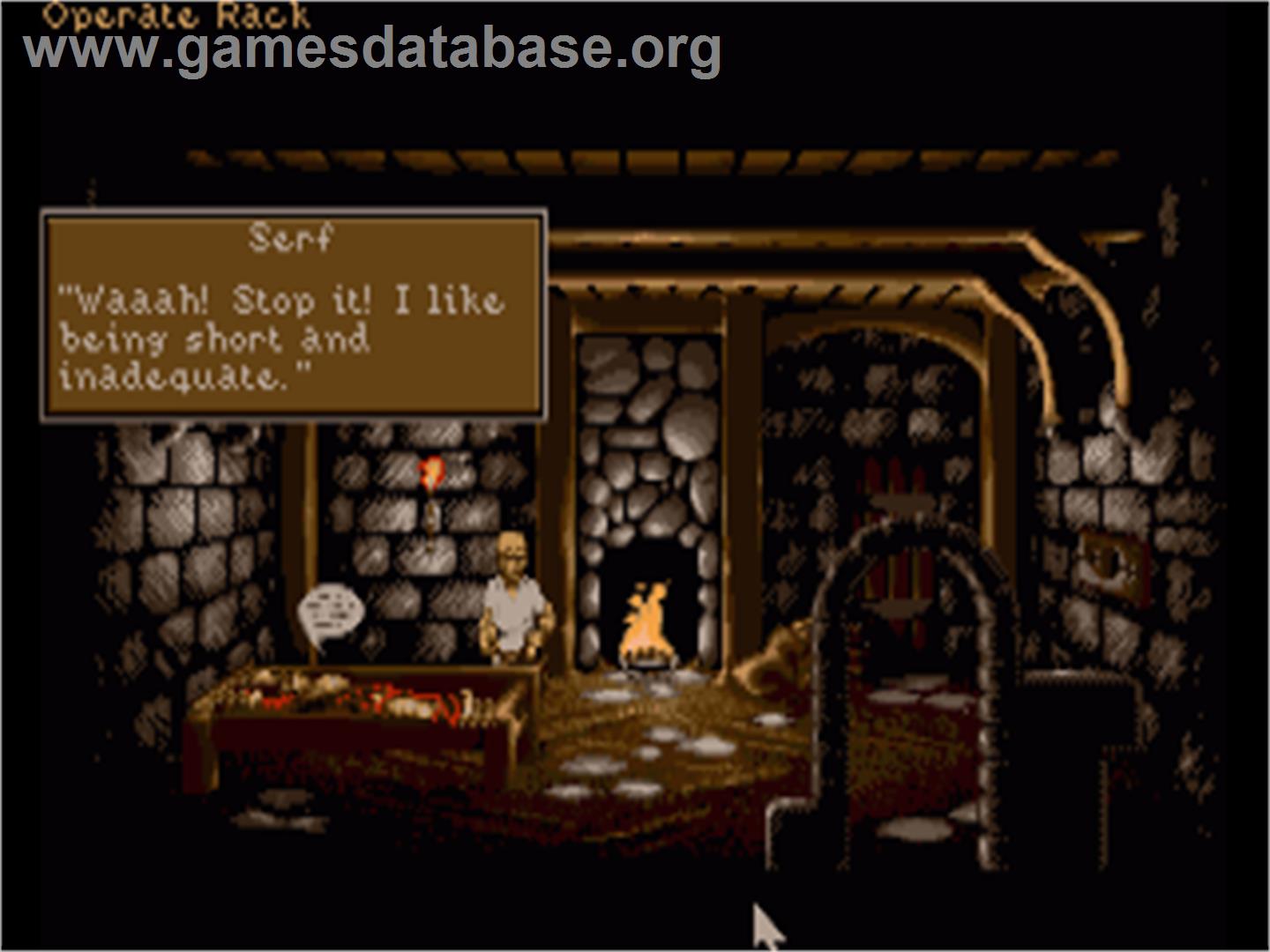 Lure of the Temptress - Commodore Amiga - Artwork - In Game