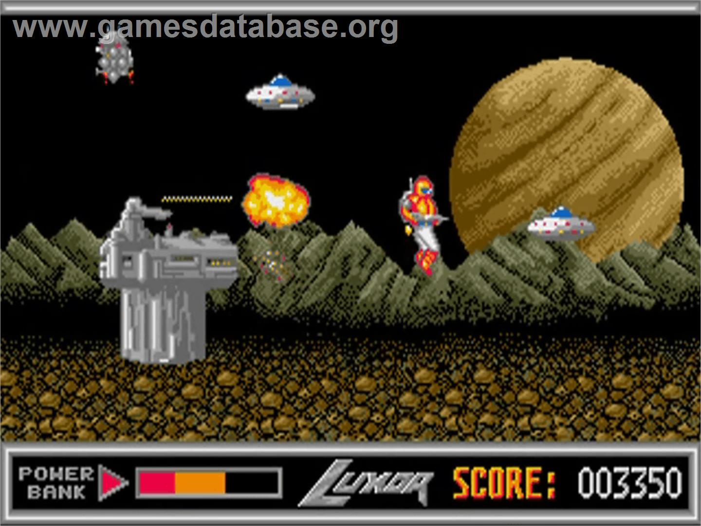 Luxor - Commodore Amiga - Artwork - In Game