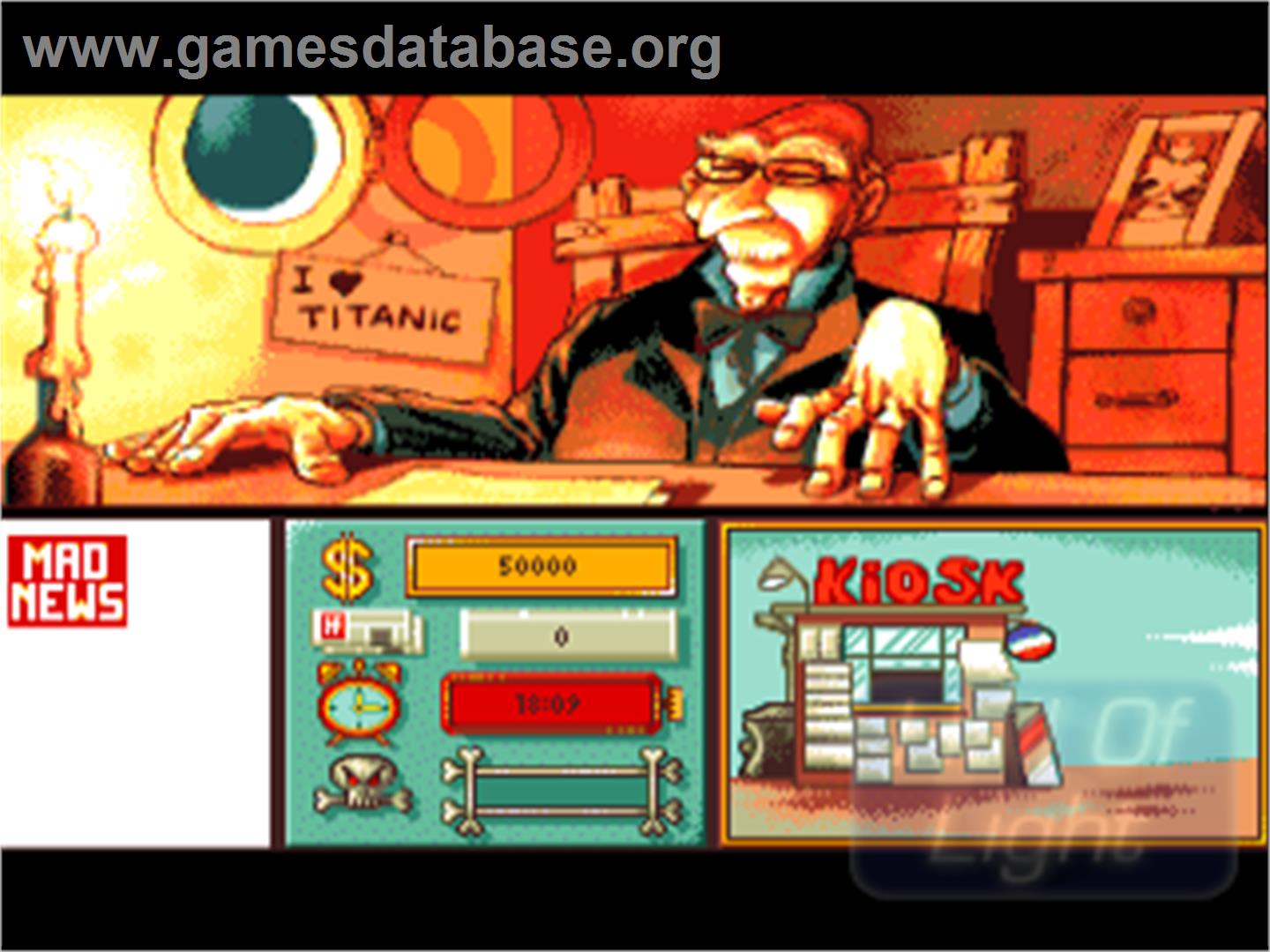 Mad News - Commodore Amiga - Artwork - In Game