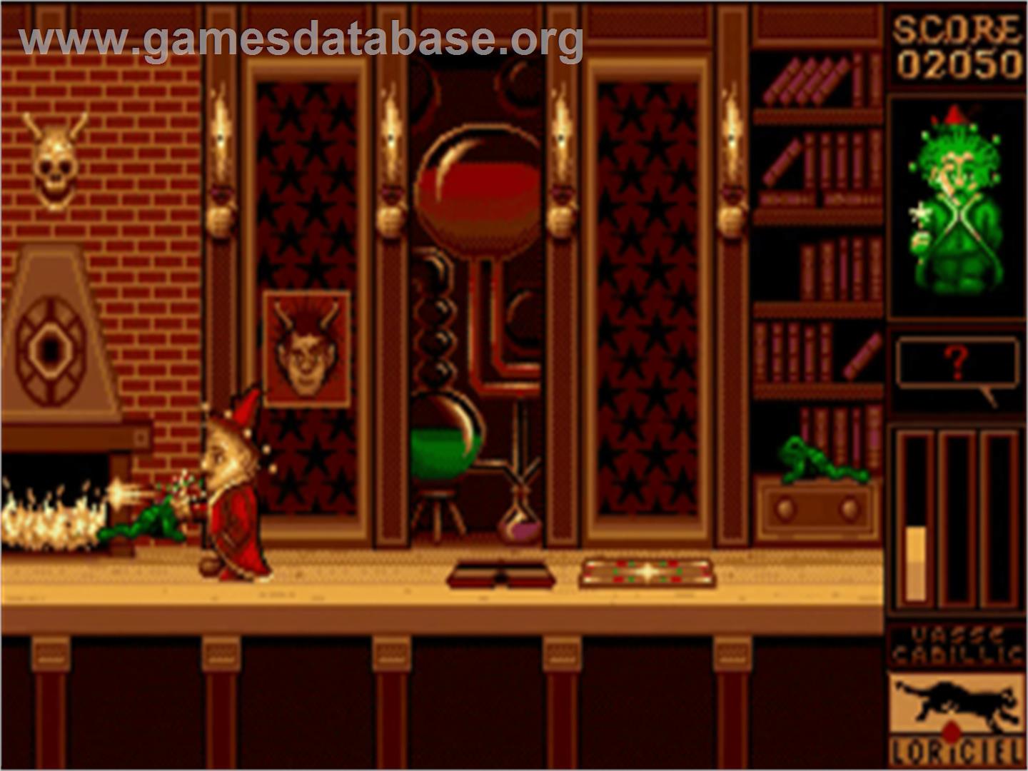 Magician - Commodore Amiga - Artwork - In Game