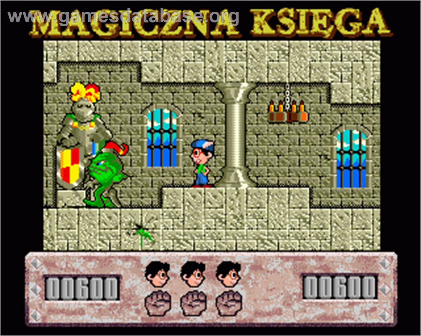 Magiczna Ksiega - Commodore Amiga - Artwork - In Game