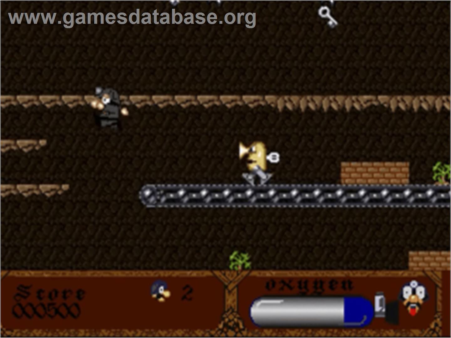 Manic Miner - Commodore Amiga - Artwork - In Game