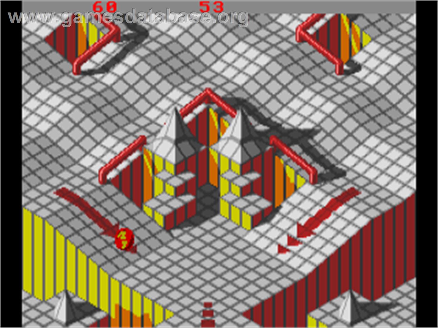 Marble Madness - Commodore Amiga - Artwork - In Game