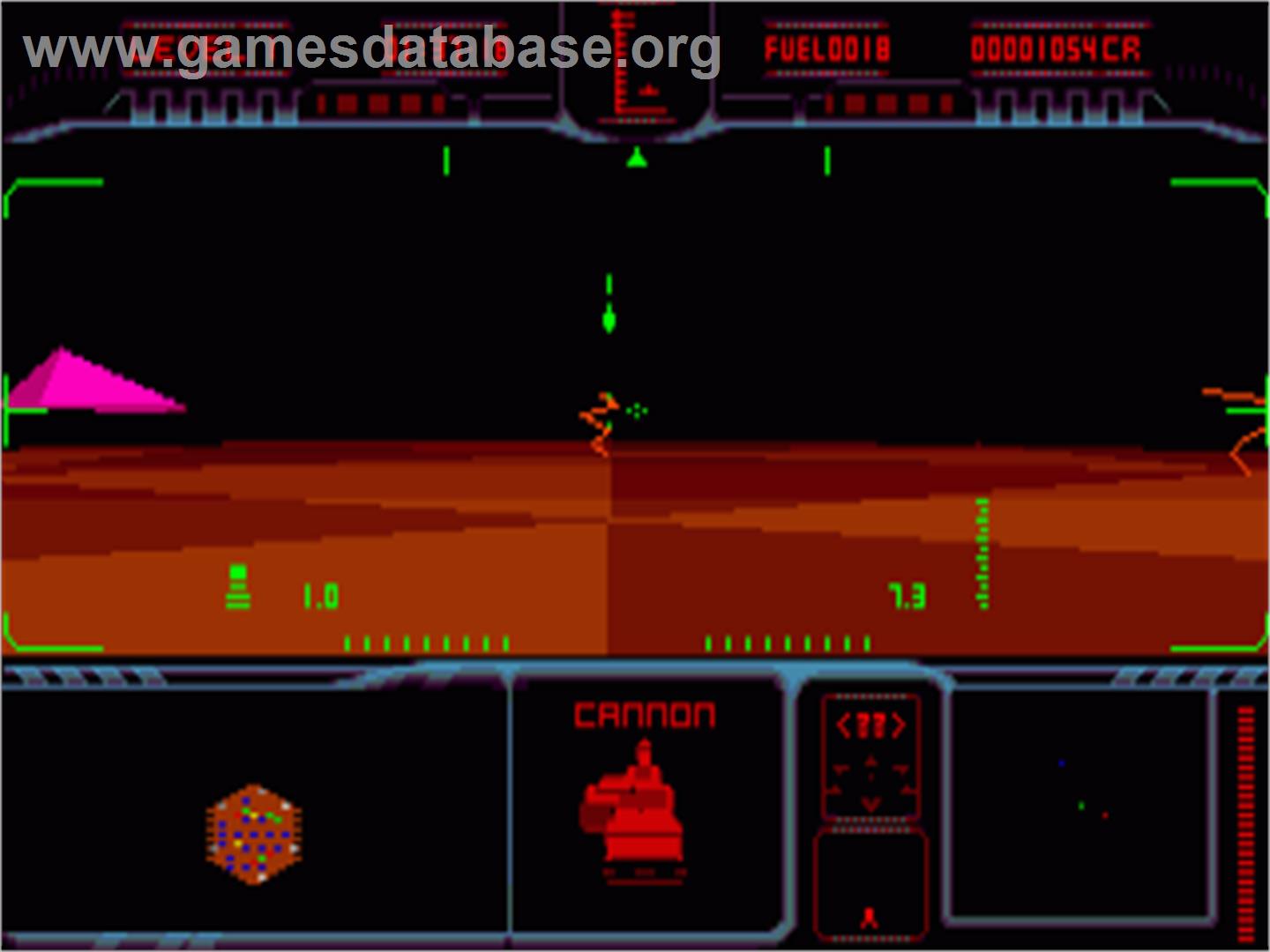 Matrix Marauders - Commodore Amiga - Artwork - In Game
