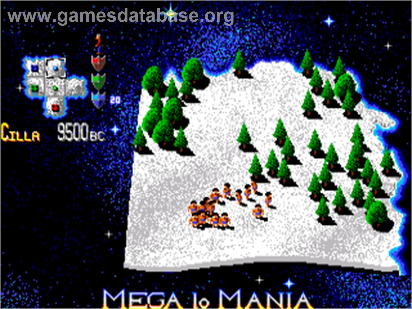 Mega Lo Mania - Commodore Amiga - Artwork - In Game