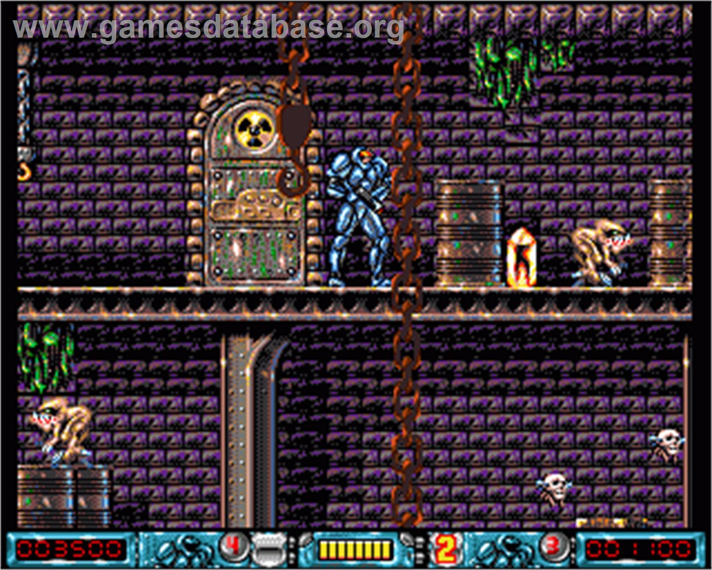 Metal Law - Commodore Amiga - Artwork - In Game