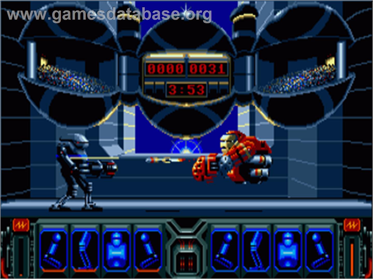 Metal Masters - Commodore Amiga - Artwork - In Game