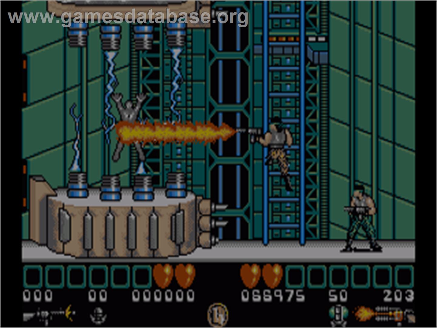 Midnight Resistance - Commodore Amiga - Artwork - In Game